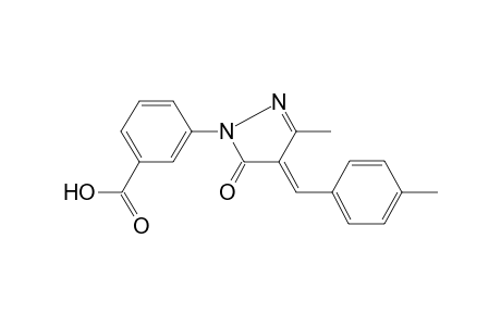 3-[3-Methyl-4-(4-methyl-benzylidene)-5-oxo-4,5-dihydro-pyrazol-1-yl]-benzoic acid