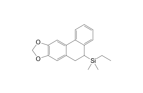 2,3-Methylenedioxy-9-(ethyldimethylsilyl)phenanthrene