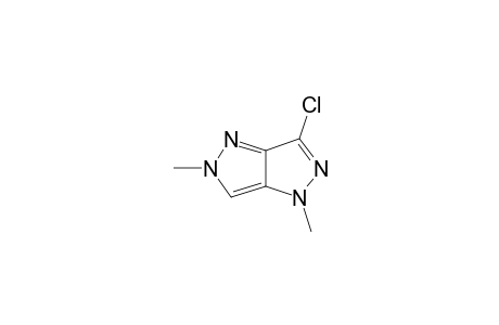 3-CHLORO-1,5-DIMETHYL-1,5-DIHYDROPYRAZOLO-[4,3-C]-PYRAZOLE