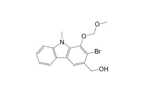 [2-bromanyl-1-(methoxymethoxy)-9-methyl-carbazol-3-yl]methanol