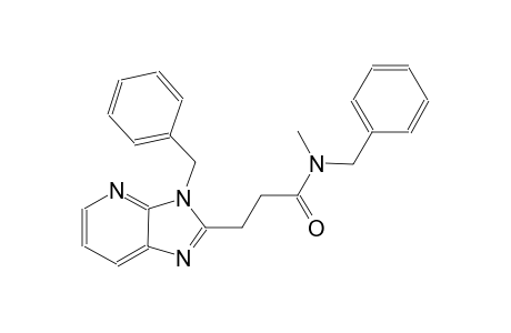 3H-imidazo[4,5-b]pyridine-2-propanamide, N-methyl-N,3-bis(phenylmethyl)-