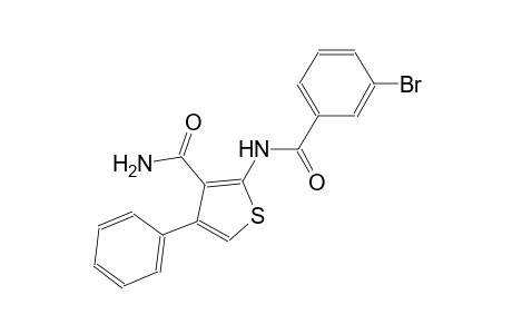 2-[(3-bromobenzoyl)amino]-4-phenyl-3-thiophenecarboxamide