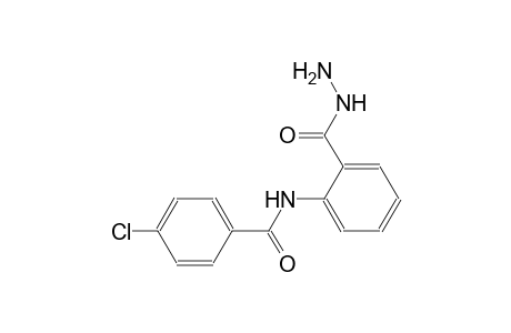 4-chloro-N-[2-(hydrazinocarbonyl)phenyl]benzamide