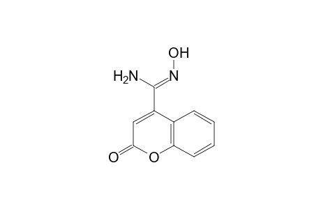 2-Oxo-2H-[1]benzopyran-4-carboxamide oxime
