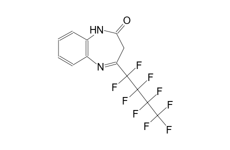 2H-1,5-benzodiazepin-2-one, 1,3-dihydro-4-(1,1,2,2,3,3,4,4,4-nonafluorobutyl)-