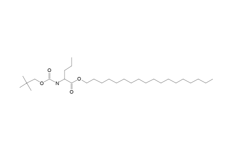 L-Norvaline, N-neopentyloxycarbonyl-, octadecyl ester