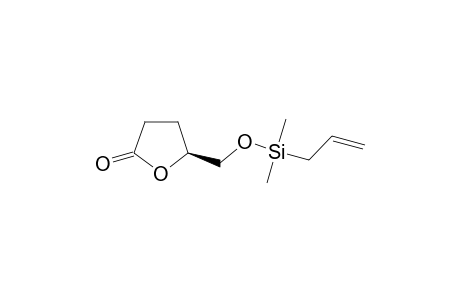 (5S)-5-(Allyldimethylsilyloxymethyl)tetrahydrofuran-2-one