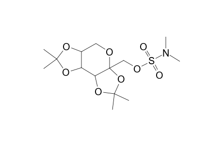 2,3:4,5-Bis-O-isopropylidene-.beta.-d-fructopyranose N,N-dimethylsulfamate