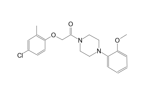 piperazine, 1-[(4-chloro-2-methylphenoxy)acetyl]-4-(2-methoxyphenyl)-