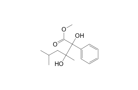 Methyl 2-phenyl-2,3-dihydroxy-3,5-dimethylhexanoate