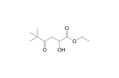 2-Hydroxy-4-keto-5,5-dimethyl-hexanoic acid ethyl ester