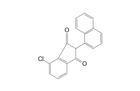 4-CHLORO-2-(1-NAPHTHYL)-1,3-INDANDIONE