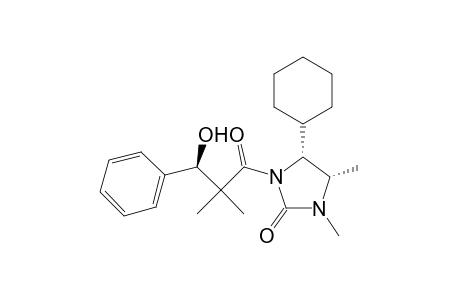 (4R,5S,3'R)-3-( 3'-Hydroxy-2',2'-dimethyl-3'-phenylpropanoyl)-4-cyclohexyl-1,5-dimethylimidazolidin-2-one