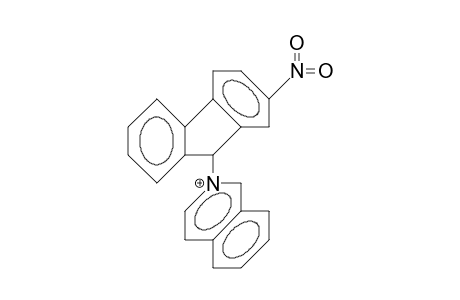 N-(2-Nitro-fluoren-9-yl)-isoquinolinium cation