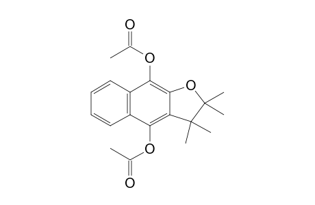 4,9-Diacetoxy-2,3-dihydro-2,2,4,4-tetramethylnaphtho[2,3-b]furan