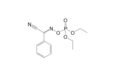 3,5-Dioxa-6-aza-4-phosphaoct-6-ene-8-nitrile, 4-ethoxy-7-phenyl-, 4-oxide