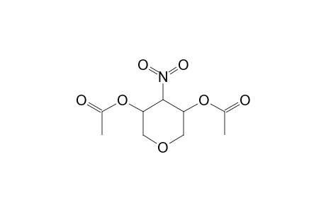 Acetic acid, 5-acetoxy-4-nitrotetrahydropyran-3-yl ester