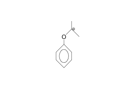 Phenoxy-dimethyl carbonium ion