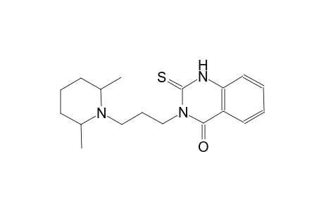 4(1H)-quinazolinone, 3-[3-(2,6-dimethyl-1-piperidinyl)propyl]-2,3-dihydro-2-thioxo-