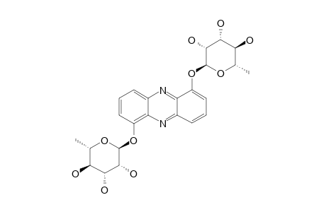 SOLPHENAZINE_F;1,6-DI-ALPHA-L-RHAMNOPYRANOSYLOXYPHENAZINE