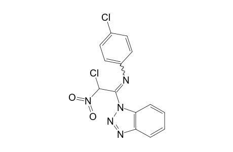 1-(1H-Benzotriazol-1-yl)-2-chloro-1-[(4-chlorophenyl)imino]-2-nitroethane