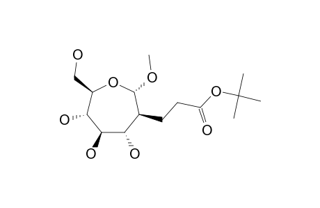 METHYL-2-DEOXY-2-C-[2-(TERT.-BUTOXYCARBONYL)-ETHYL]-ALPHA-D-GLYCERO-D-IDO-SEPTANOSIDE