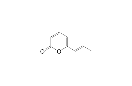 6-[(1E)-1-propenyl]-2H-pyran-2-one
