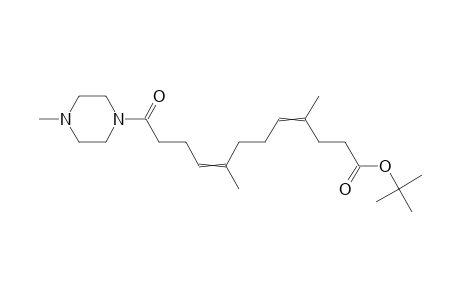1-Methyl-4-(11-(1,1-dimethylethoxycarbonyl)-5,9-dimethyl-undeca-4,8-dienoyl)-piperadine