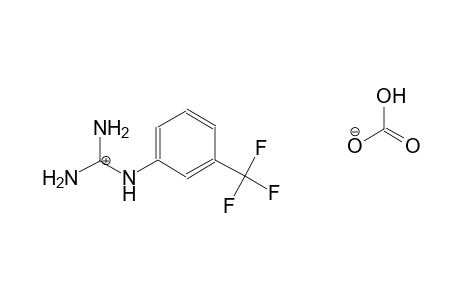 amino((3-(trifluoromethyl)phenyl)amino)methaniminium hydrogencarbonate