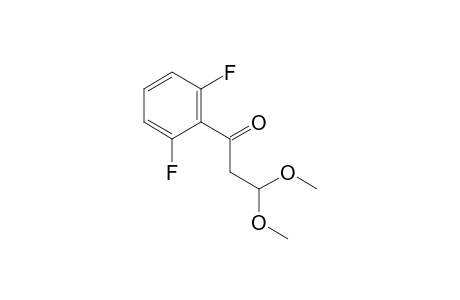 1-Propanone, 1-(2,6-difluorophenyl)-3,3-dimethoxy-