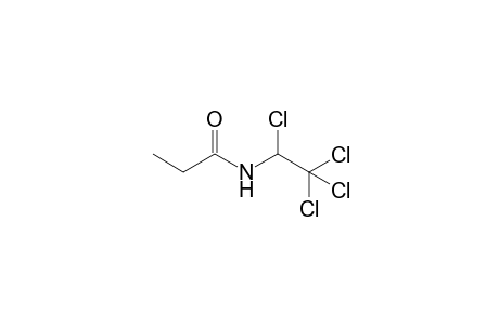 N-(1,2,2,2-Tetrachloroethyl)propionamide