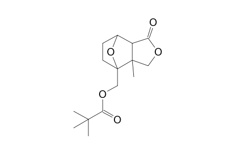 {2-Methyl-5-oxo-4,10-dioxatricyclo[5.2.1.0(2,6)]dec-1-y[}methyl pivalate