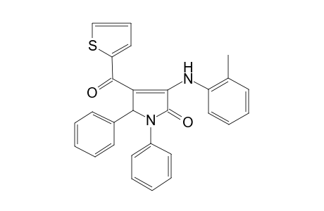 3-(o-toluidino)-1,5-diphenyl-4-(2-thenoyl)-3-pyrrolin-2-one