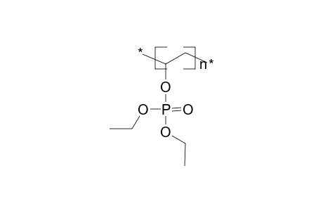 Poly(diethyl vinyl phosphate)