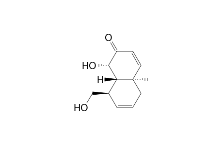 2(1H)-Naphthalenone, 4a,5,8,8a-tetrahydro-1-hydroxy-8-(hydroxymethyl)-4a-methyl-, (1.alpha.,4a.alpha.,8.beta.,8a.beta.)-