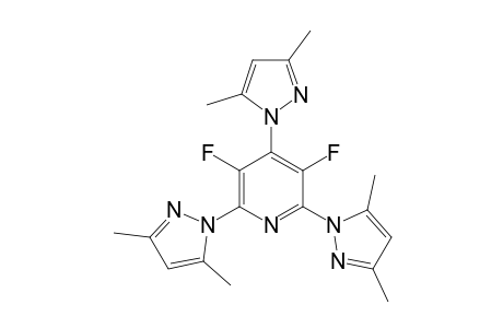 2,4,6-Tris(3,5-dimethylpyrazol-1'-yl)-3,5-difluoropyridine