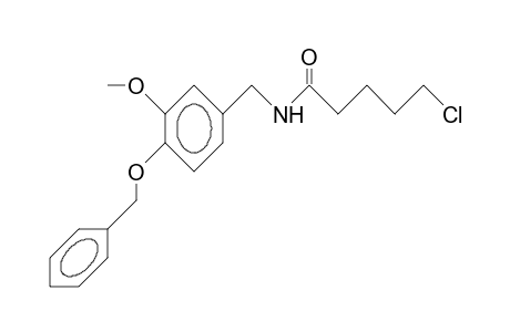 N-(4-Benzyloxy-3-methoxy-benzyl)-5-chloro-pentanamide