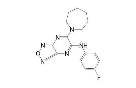 [1,2,5]oxadiazolo[3,4-b]pyrazin-5-amine, N-(4-fluorophenyl)-6-(hexahydro-1H-azepin-1-yl)-