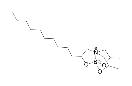 3,7,dimethyl-10-decyl-2,8,9-trioxa-5-aza-1-boratricyclo-[3.3.3.0(1,5)]undecane