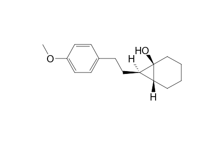 cis-7(R)-[2-(4-methoxyphenyl)ethyl]bicyclo[4.1.0]heptan-1-ol