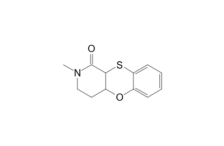 2-Methyl-3,4,4a,10a-tetrahydro-[1,4]benzoxathiino[3,2-c]pyridin-1-one