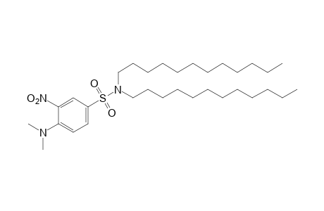 N1,N1-didodecyl-N4,N4-dimethyl-3-nitrosulfanilamide