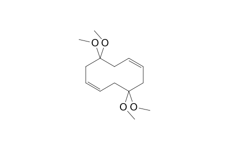 4,4,9,9-Tetramethoxy-1,6-cyclodecadiene