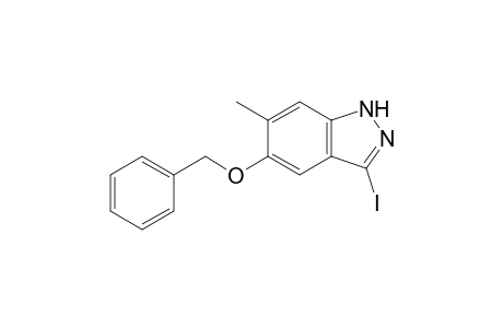 3-Iodo-5-benzyloxy-6-methyl-1H-indazole