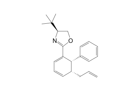 (-)-(4S)-4-tert-Butyl-2-[(5R,6S)-5-allyl-6-phenylcyclohexa-1,3-dienyl]-4,5-dihydrooxazole