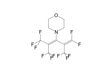 2,4-BIS(TRIFLUOROMETHYL)-3-MORPHOLINOPENTAFLUOROPENTADIENE-1,3