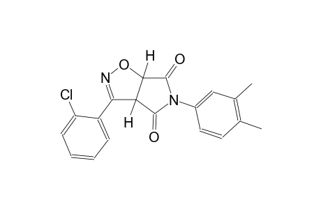 (3aR,6aS)-3-(2-chlorophenyl)-5-(3,4-dimethylphenyl)-3aH-pyrrolo[3,4-d]isoxazole-4,6(5H,6aH)-dione