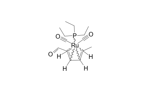 DICARBONYL-[2-5-ETA-((2E,4E)-HEXA-2,4-DIENAL)]-(TRIETHYLPHOSPHINE)-RUTHENIUM