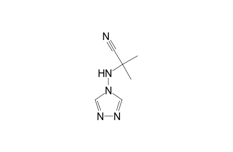 2-Methyl-2-(1,2,4-triazol-4-ylamino)propanenitrile