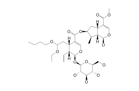 PTEROCESIDE-B;SYLVESTROSIDE-III-7-ETHYL-7-BUTYL-ACETAL